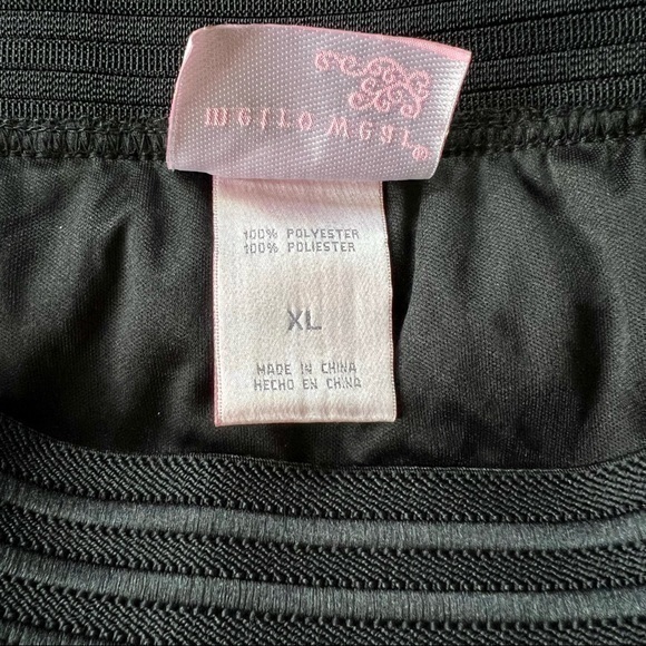 NEW Metro Wear Party Skirt Black Women’s Skirt Size XL - Picture 9 of 10